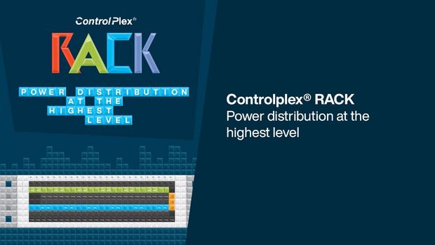 Image for page 'ControlPlex® Rack – Power distribution at the highest level'